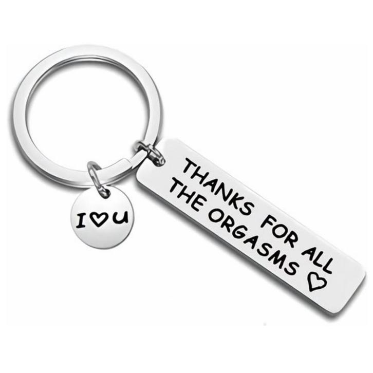 Fako Bijoux - Sleutelhanger Thanks For All The Orgasms -, Verzamelen, Sleutelhangers, Verzenden