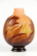 Emile Gallé, Établissements Gallé - Vase  - Verre, Antiek en Kunst