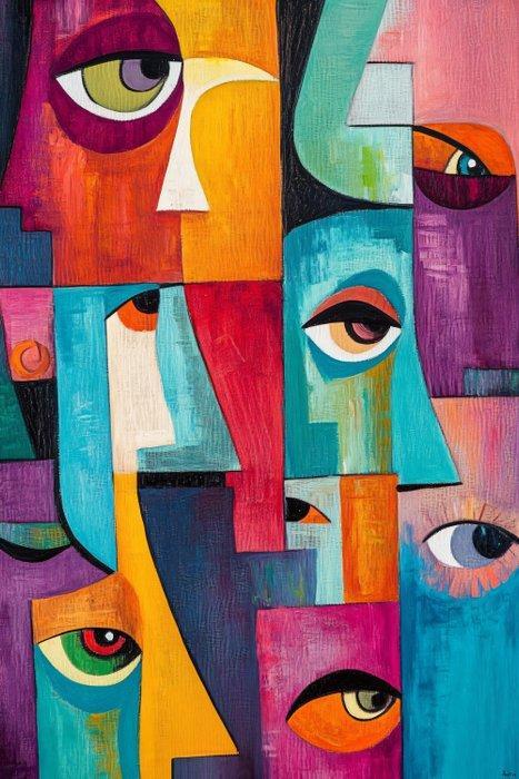 Felix van Horst - Abstract Looks (XXL), Antiek en Kunst, Kunst | Designobjecten