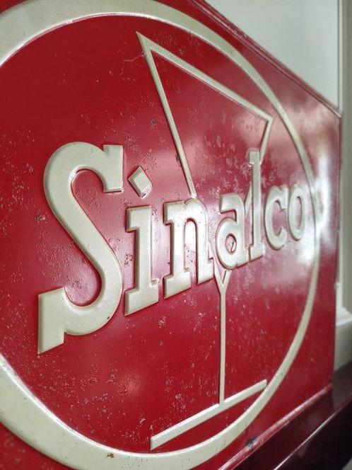 Reclamebord - SINALCO-drank - Metaal, Antiek en Kunst, Antiek | Wandborden en Tegels