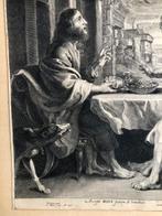 Hans Witdoeck (XVII), after Pieter Paul Rube - Maaltijd in, Antiek en Kunst