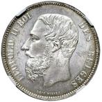 België. 5 Francs 1875, Timbres & Monnaies, Monnaies | Europe | Monnaies non-euro