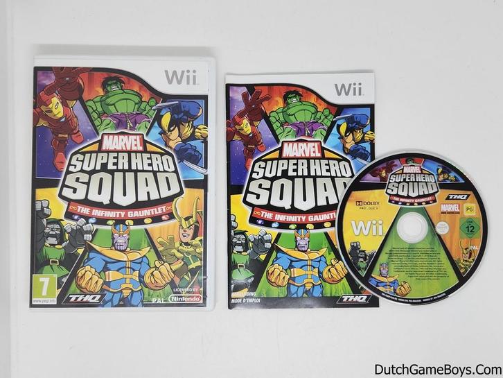 Nintendo Wii - Marvel - Super Hero Squad - The Infinity Gaun, Games en Spelcomputers, Games | Nintendo Wii, Gebruikt, Verzenden