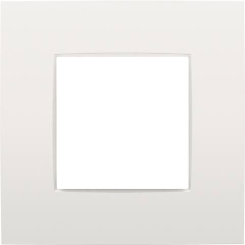 Niko, Enkelvoudige afdekplaat, Intense White, Doe-het-zelf en Bouw, Elektriciteit en Kabels, Verzenden
