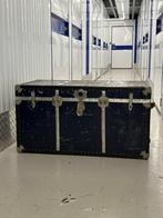 unkown - unknown - Poitrine - Bois - malle à vapeur bleue