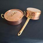 Pan - Koper - Koperen pannen, Antiek en Kunst