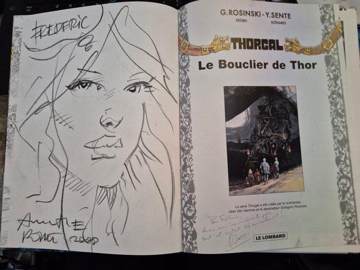 Thorgal - Le Bouclier de Thor + dédicace + dédicace, Boeken, Stripverhalen
