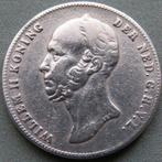 Pays-Bas. Willem II. 1/2 Gulden 1848 met jaartalwijziging of, Postzegels en Munten, Munten | Nederland