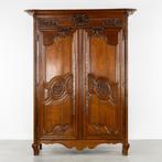 Een Normandische bruidskast, Frankrijk, 19de eeuw, Antiek en Kunst, Ophalen