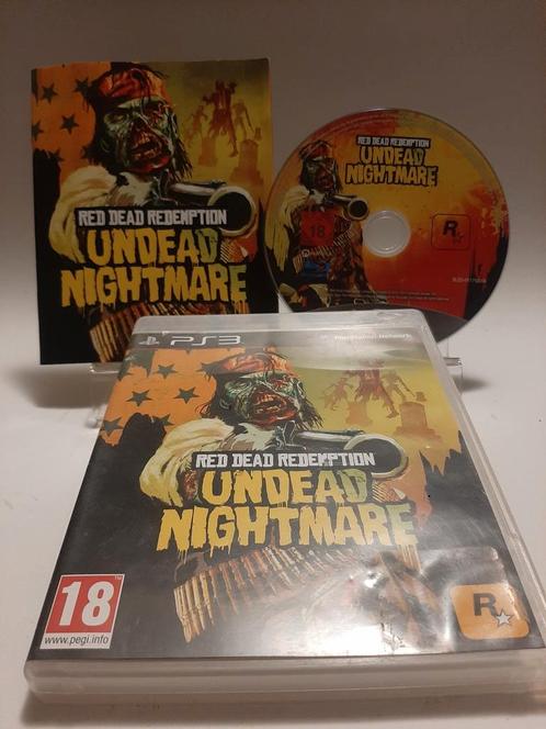 Red Dead Redemption Undead Nightmare Playstation 3, Games en Spelcomputers, Games | Sony PlayStation 3, Zo goed als nieuw, Ophalen of Verzenden