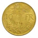 Zwitserland. 10 Francs 1914 Swiss Gold 10 Francs Vreneli