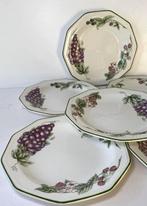 Churchill England - Bord (6) - Décor fruitier - Creamware, Antiek en Kunst