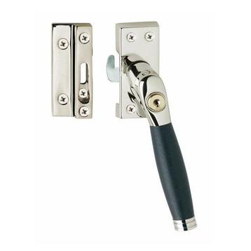 Raamsluiting met slot skg1 rechts nikkel ton 222 ebbenhout beschikbaar voor biedingen