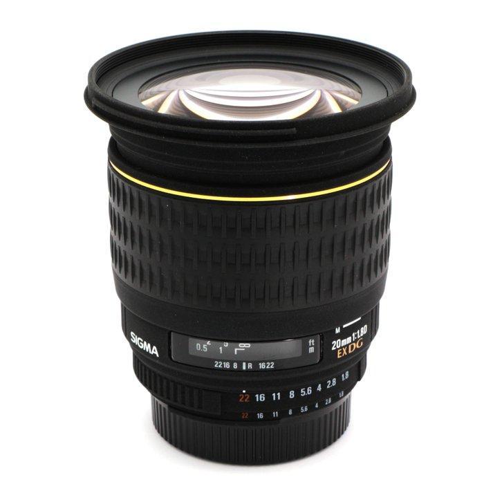 Sigma AF 1,8/20mm D EX DG Asph. RF voor Nikon | Prime lens, Audio, Tv en Foto, Fotocamera's Analoog