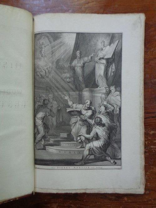 Mortier / Luyken, Hoet en Picart - [PRINT-BIBLE] Historie, Antiek en Kunst, Antiek | Boeken en Manuscripten