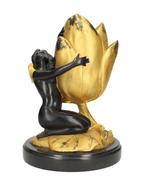 Kaarsenhouder - Brons, Marmer