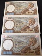 Frankrijk. - 3 x 100 Francs 1940 - Pick 94 (Zonder