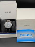 Seiko - KINETIC BLACK ION-PLATED 42mm. - Sans Prix de, Handtassen en Accessoires