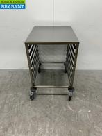 Chariot Tournus en acier inoxydable 8 plateaux 2/1, Verzenden