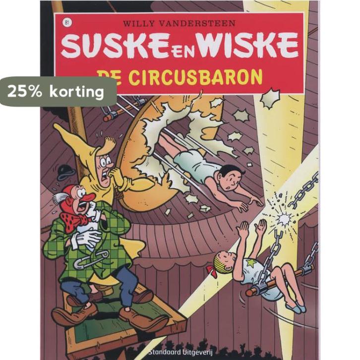 De Circusbaron / Suske en Wiske / 81 9789002234064, Boeken, Stripverhalen, Gelezen, Verzenden