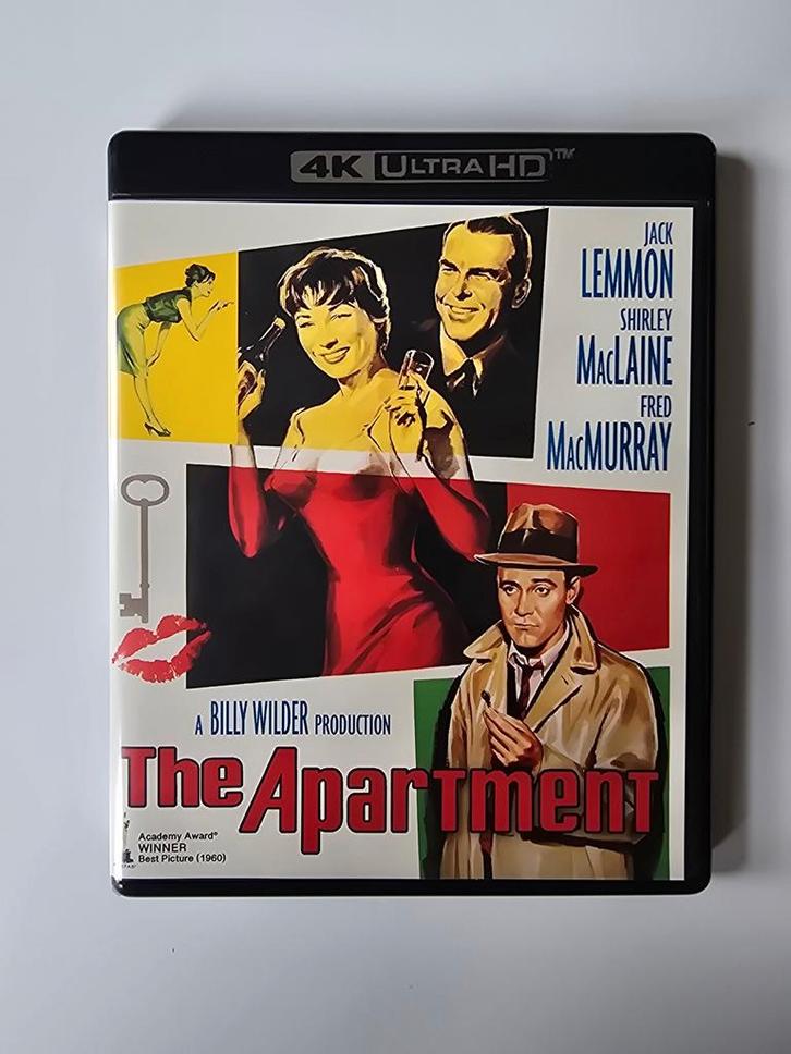 THE APARTMENT (REGION A) (IMPORT WITHOUT DUTCH SUBS) (4K, CD & DVD, Blu-ray
