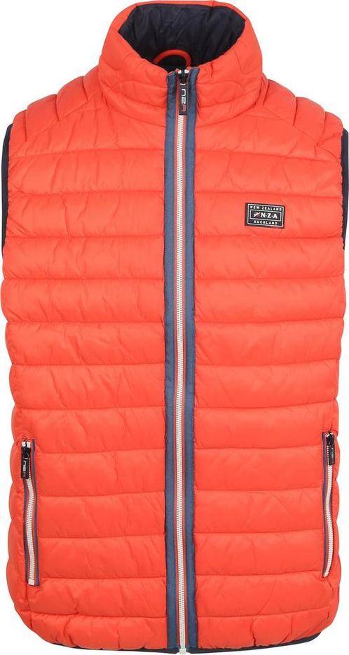 NZA Bodywarmer Harvey Rood Oranje maat Maat 42/44 (L) Heren, Kleding | Heren, Jassen | Winter, Oranje, Nieuw, Verzenden
