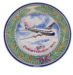 Schotel - Aardewerk, KLM Christchurch-Race 1953, Verzamelen, Luchtvaart en Vliegtuigspotten, Nieuw