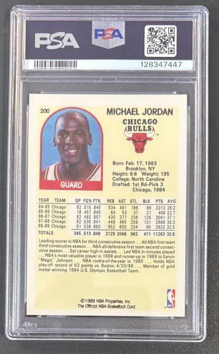 1989 NBA Hoops Michael Jordan #200 - PSA 9 Graded card, Verzamelen, Stickers