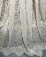 meravigliosa tenda in pizzo (ferma tende 2 rose oro
