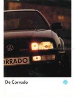1991 VOLKSWAGEN CORRADO BROCHURE NEDERLANDS, Nieuw