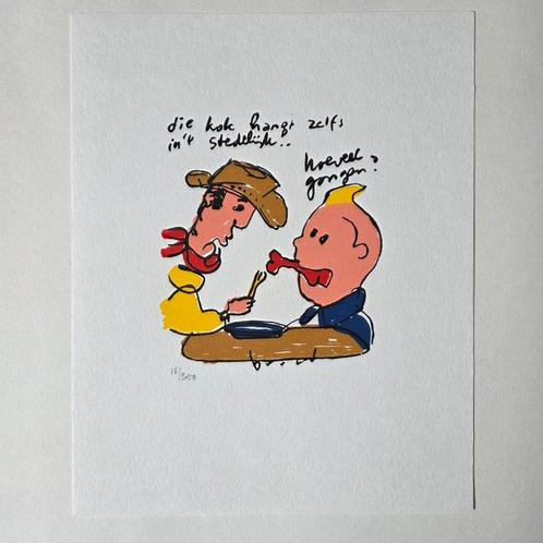 Herman Brood (1946-2001) - lot van 3 zeefdrukken -, Antiek en Kunst, Antiek | Overige Antiek
