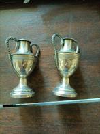 Parfum vaas (2) - .800 zilver, Antiek en Kunst