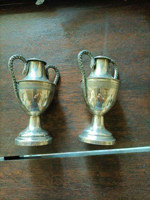 Parfum vaas (2) - .800 zilver, Antiek en Kunst, Antiek | Zilver en Goud