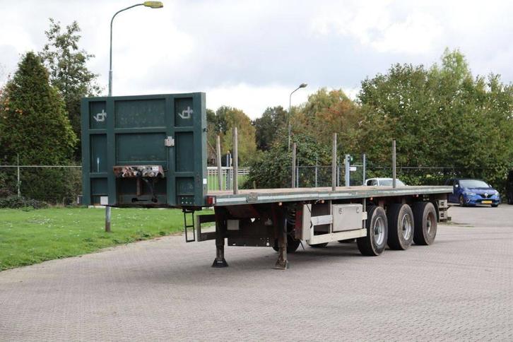 Veiling: Platte Oplegger Nooteboom OVB-42-03V 2005, Auto's, Vrachtwagens, Ophalen