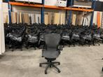 Refurbished Herman Miller Aeron - Tuxedo uitvoering, Ergonomisch, Bureaustoel, Zo goed als nieuw, Zwart