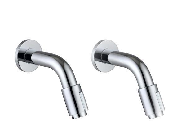 Veiling - 2x Alterna fonteinkraan wand 11cm Piccolo chroom, Bricolage & Construction, Sanitaire