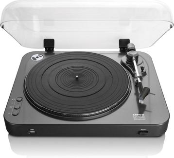 Lenco Platenspeler met Bluetooth - LBT-120BK - Zwart •, Verzenden