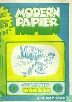 Modern Papier (tijdschrift) - Modern Papier 4 - 1971, Boeken, Eén stripboek, Verzenden, Zo goed als nieuw, Swarte, Joost.