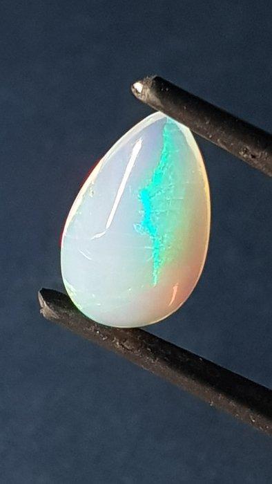 Opaal Cabochon- 0.6 g - (1), Verzamelen, Mineralen en Fossielen