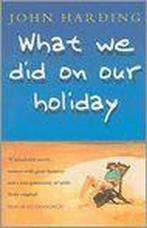 What We Did on Our Holiday 9780552998475, John Harding, Verzenden