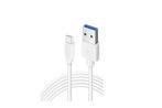 Olesit Micro-USB 3.0 3 Meter Fast Charge 2.4A - Oplaadkabel, Télécoms, Téléphonie mobile | Chargeurs pour téléphone, Verzenden