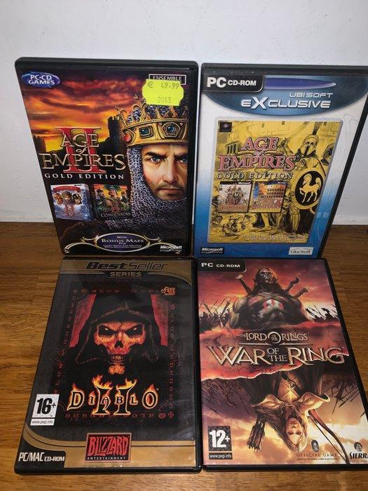 Microsoft - Lot of 16 top PC games - Videogame - In, Games en Spelcomputers, Spelcomputers | Overige Accessoires