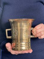 Mortier à anses 17ème Nuremberg - Hauteur 16,5 cm - Vijzel -, Antiek en Kunst