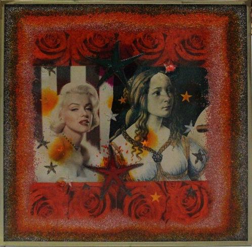 Omar Ronda (1947-2017) - Marilyn + Simonetta Frozen, Antiek en Kunst, Kunst | Schilderijen | Modern