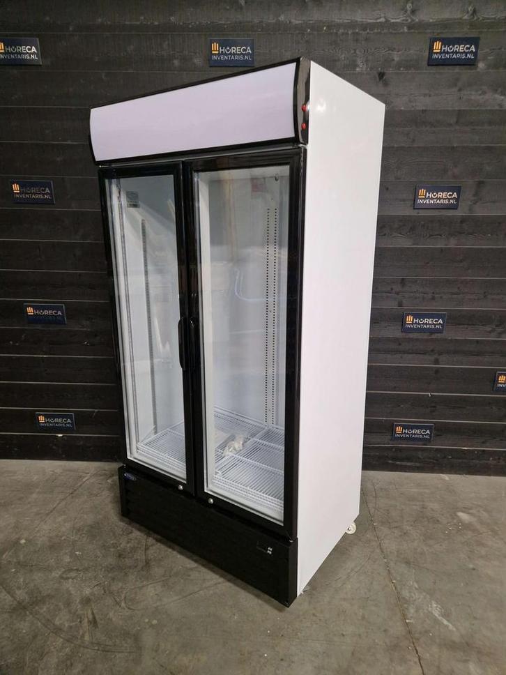 Koelkast | Maxima | glazendeur | dubbeldeurs | 800 liter |, Articles professionnels, Horeca | Équipement de cuisine