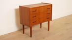 Vintage ladekast | 3 lades | Nachtkastje, Huis en Inrichting, Ophalen of Verzenden, Nieuw