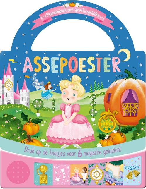 Boek: Assepoester - Meeneemboek met (z.g.a.n.), Livres, Livres pour enfants | 0 an et plus, Envoi