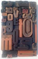 Drukblokken (51) - Quadretto van 51 typografische tekens XL