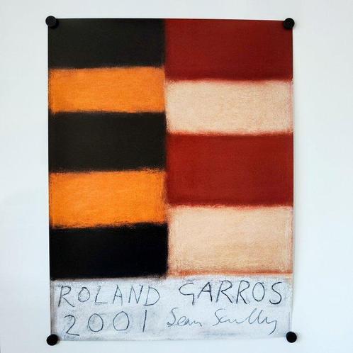 Sean Scully - Roland Garros 2001 - Années 2000, Antiek en Kunst, Kunst | Tekeningen en Fotografie