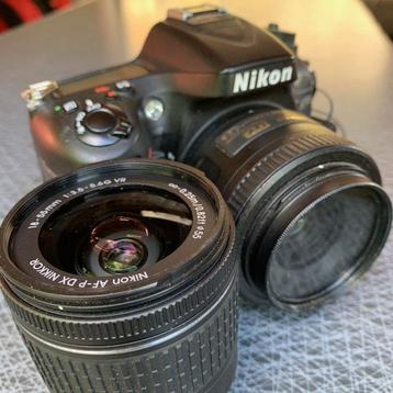 Nikon D7100 Set - Nikkor AF-S 35mm 1.8G + Nikkor AF-P 18-55, Audio, Tv en Foto, Nieuw